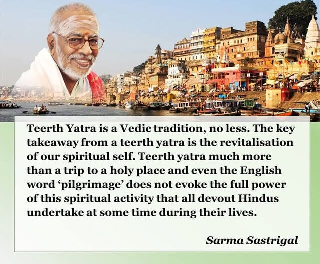Sarma Sastrigal Teerth Yatra flyer